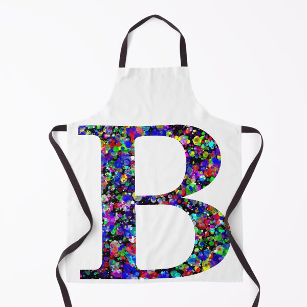 Aperçu de l'œuvre Lettre B et lettre bêta Paint Splatter créée et vendue par Handstand365.