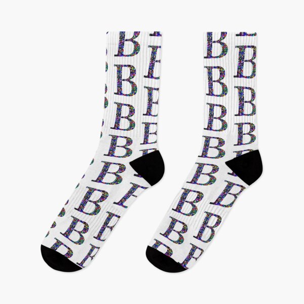 Artikelvorschau, Buchstabe B und Buchstabe Beta Paint Splatter entworfen und verkauft von Handstand365.