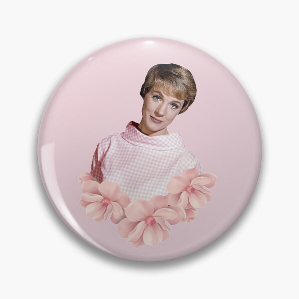 Item preview, Julie Andrews Pink Floral  designed and sold by baranskini.
