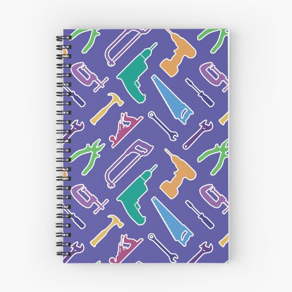 Aperçu de l'œuvre Kit d'outils de menuiserie - modèle sans couture créée et vendue par Artystarty.