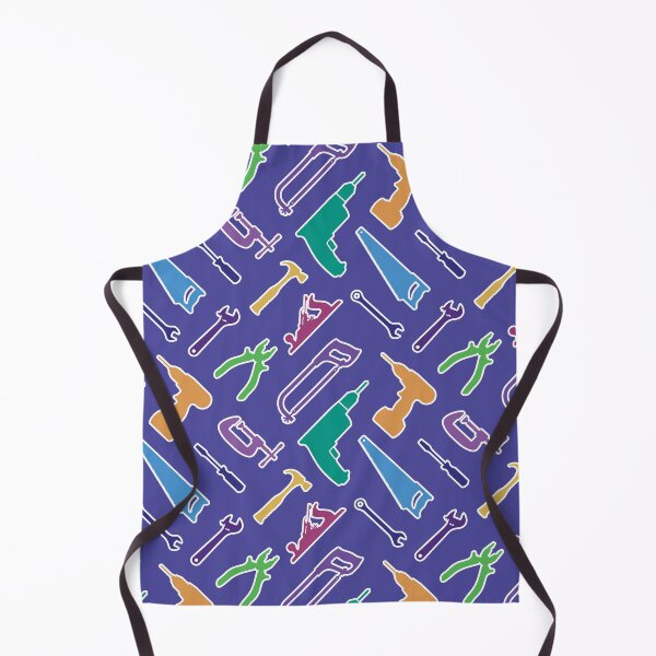 Item preview, Carpentry Tool Kit - Seamless Pattern designed and sold by Artystarty.