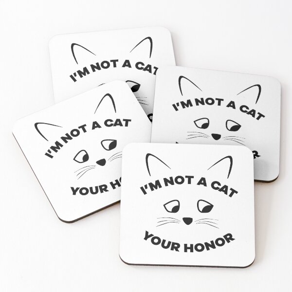 Item preview, I am not a cat your honor lawyer, Funny lawyer zoom call meme cat filter designed and sold by Eddyed.