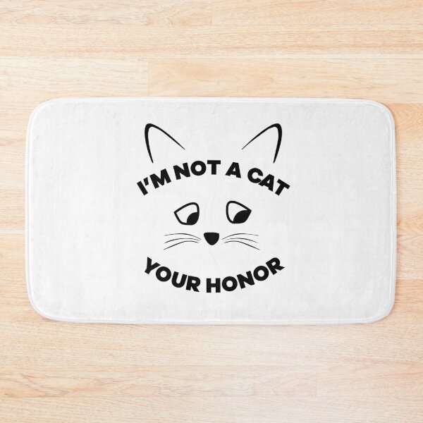 Item preview, I am not a cat your honor lawyer, Funny lawyer zoom call meme cat filter designed and sold by Eddyed.