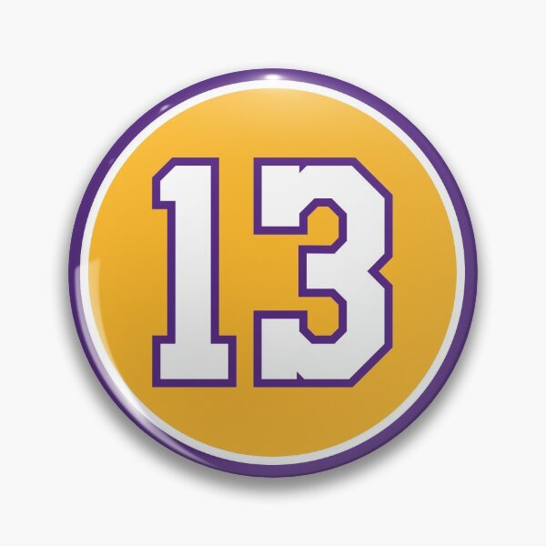Item preview, Wilt Chamberlain #13 Jersey Number designed and sold by StickBall.
