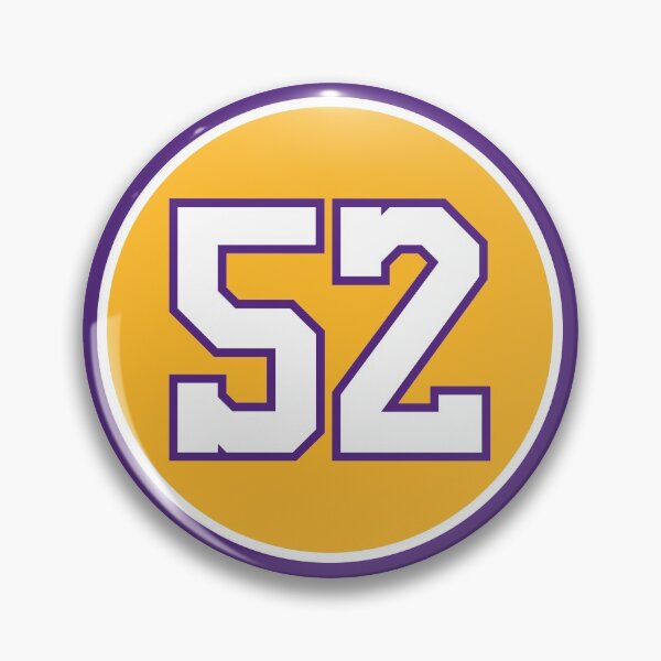 Item preview, Jamaal Wilkes #52 Jersey Number designed and sold by StickBall.