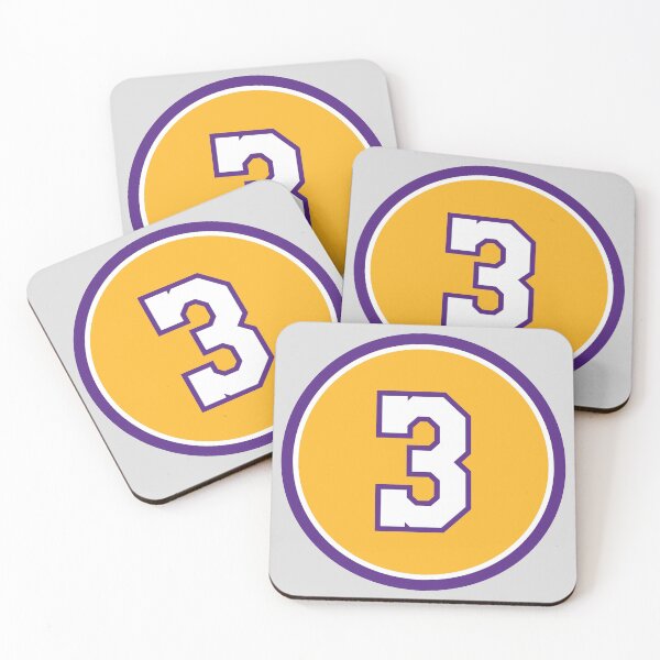 Item preview, Anthony Davis #3 Jersey Number designed and sold by StickBall.
