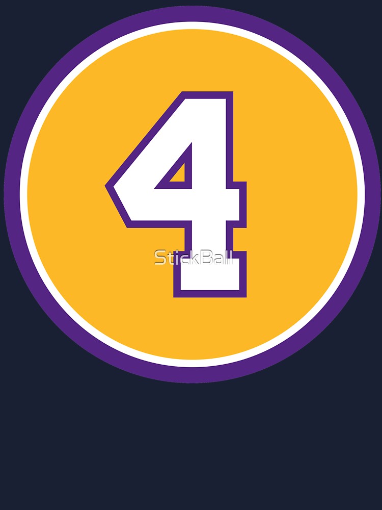 Alex Caruso #4 Jersey Number Baby One-Piece for Sale by StickBall