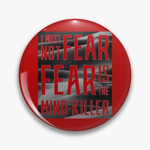 Item preview, Dune - I must not fear. Fear is the mind-killer - Inverted (Transparant Dark) - designed and sold by Printerially.