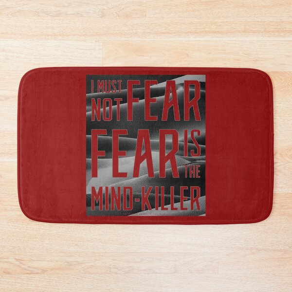 Item preview, Dune - I must not fear. Fear is the mind-killer - Inverted (Transparant Dark) - designed and sold by Printerially.