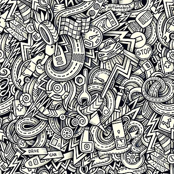 Artwork thumbnail, Cars pattern by OmaxO