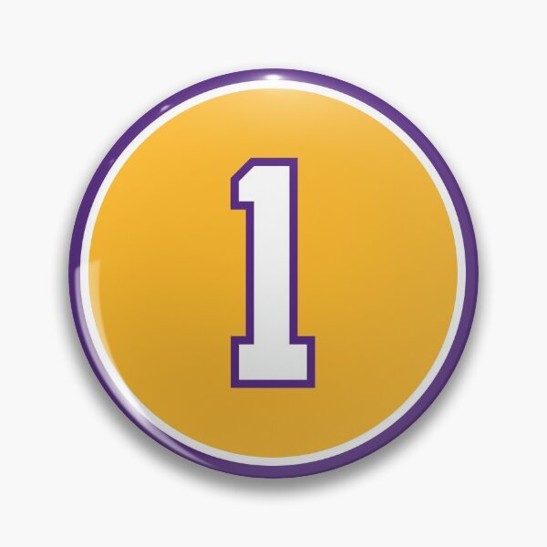 Item preview, KCP Kentavious Caldwell-Pope #1 Jersey Number designed and sold by StickBall.