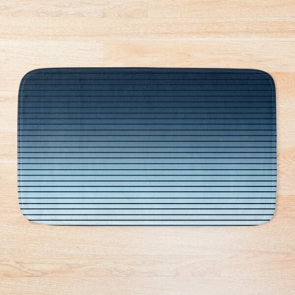 Item preview, Blue Modern Abstract Stripes Pattern designed and sold by bubblyshades.