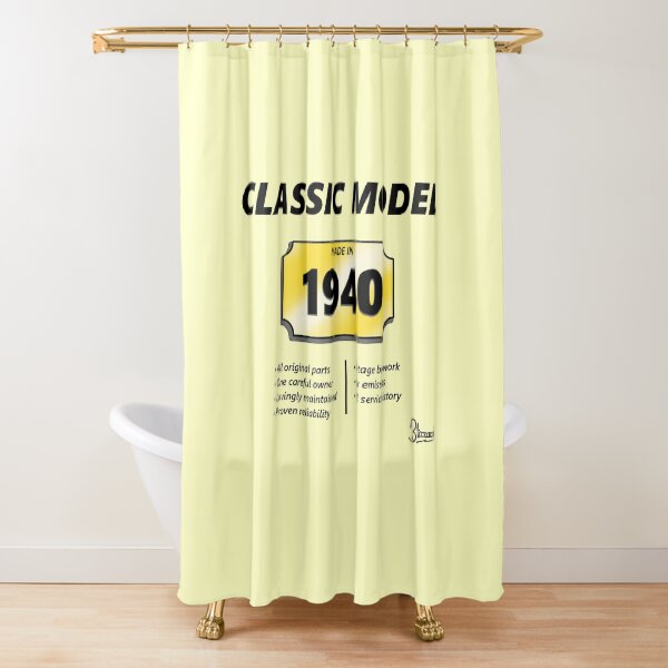 Made in 1940 Shower Curtain