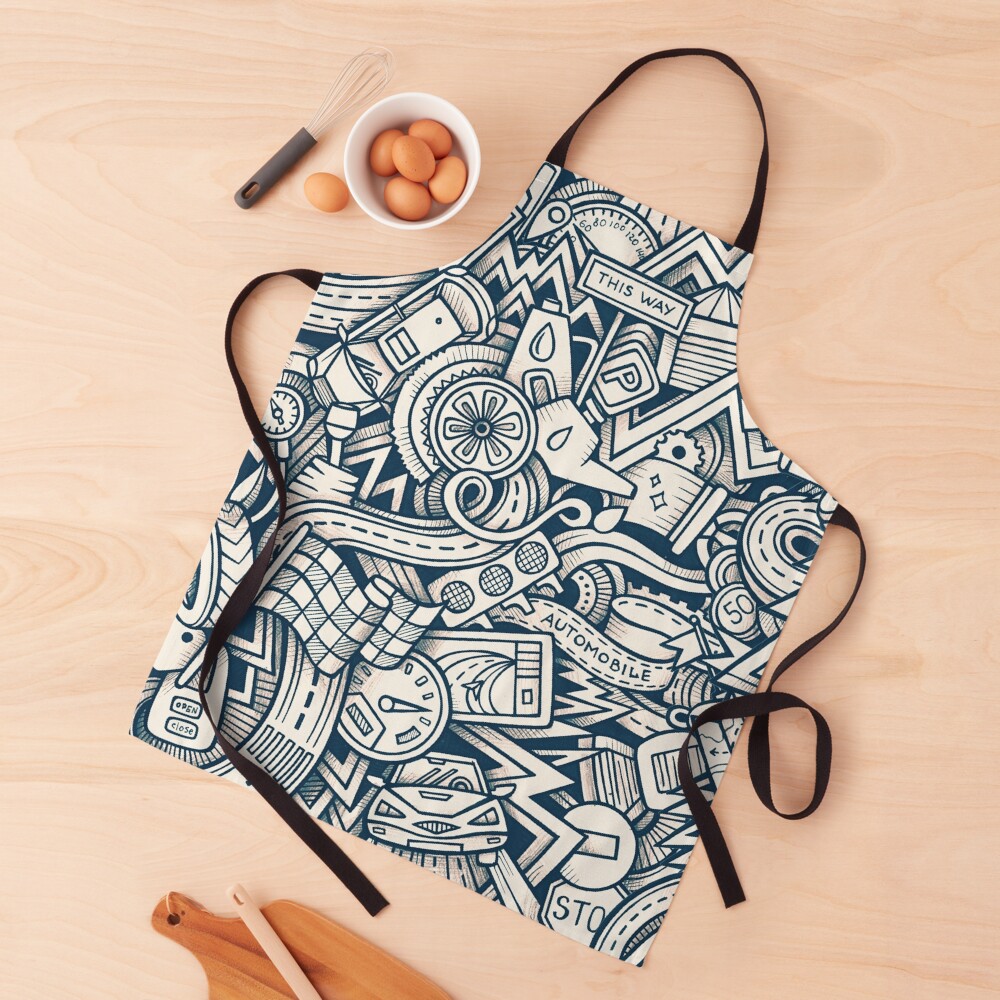 Item preview, Apron designed and sold by OmaxO.