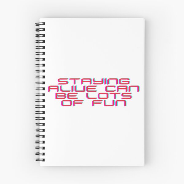 Item preview, staying alive can be lots of fun designed and sold by brightstarrykid.