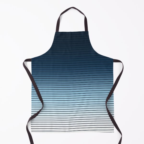 Item preview, Blue Modern Abstract Stripes Pattern designed and sold by bubblyshades.