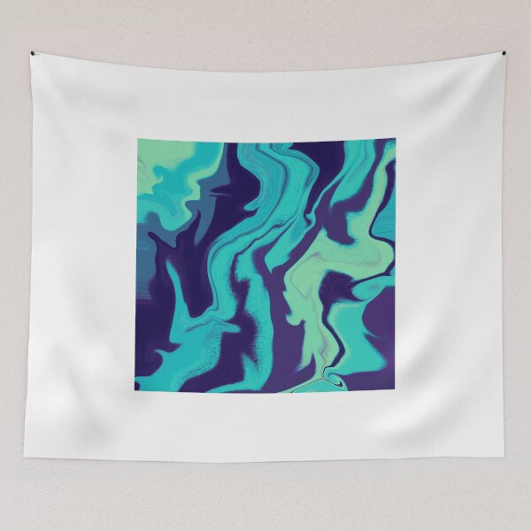 Item preview, GREEN BLUE pouring designed and sold by Lynnrts.