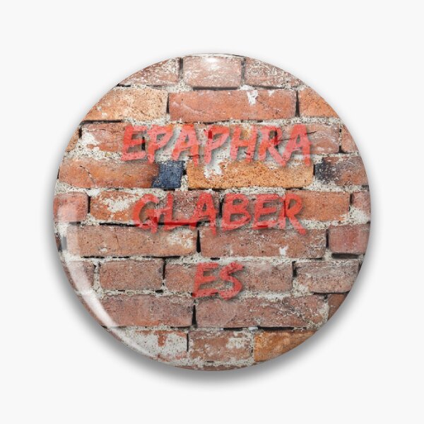 Item preview, Epaphra Glaber Es (Epaphra You Are Bald) Pompeiian Graffiti designed and sold by BigRachMerchant.