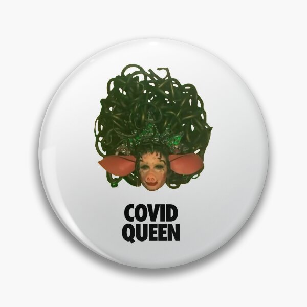 Item preview, Veronica Queen Monster Mash Look + “COVID QUEEN” Title designed and sold by tabby73.