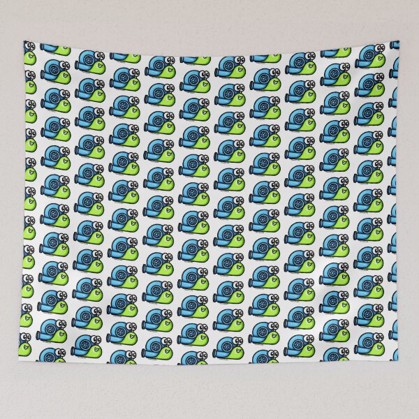 Item preview, Turbo Snail (Version 1) - Blue / Green designed and sold by TswizzleEG.