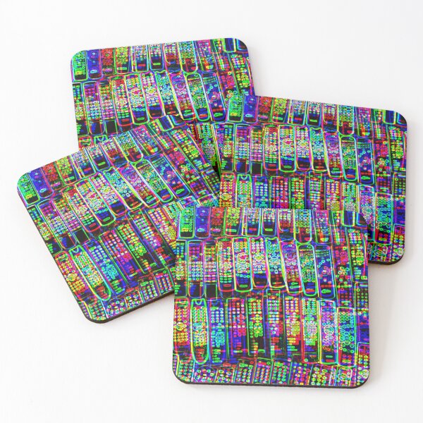 Item preview, Retro Colorful TV Remote Controls designed and sold by BrokenUnicorn.