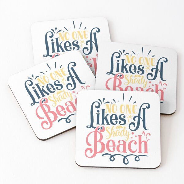 Item preview, Summer saying - no one likes a shady beach designed and sold by Raeolus.