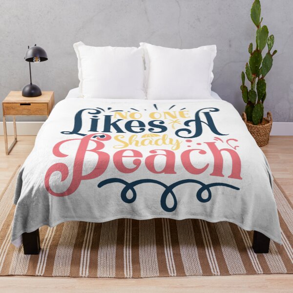 Item preview, Summer saying - no one likes a shady beach designed and sold by Raeolus.