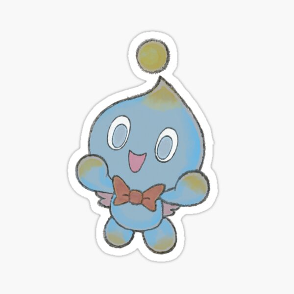 Chao Dance Sonic The Hedgehog Sticker - Chao Dance Sonic The