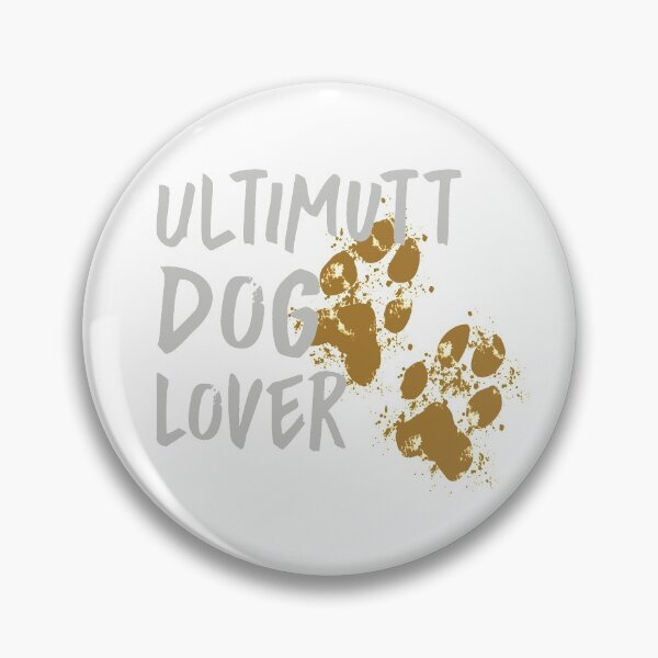 Item preview, Ultimutt dog lover muddy paw prints designed and sold by LynHebb.