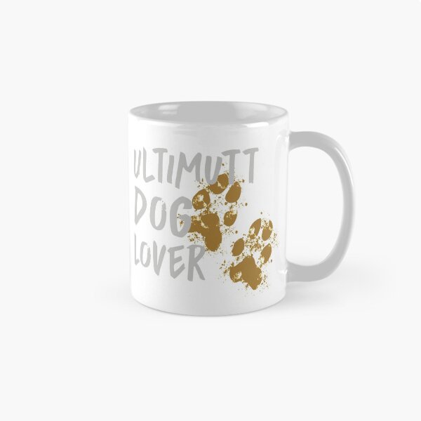 Item preview, Ultimutt dog lover muddy paw prints designed and sold by LynHebb.