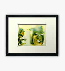 Super Squirrel & Man Dog Framed Print