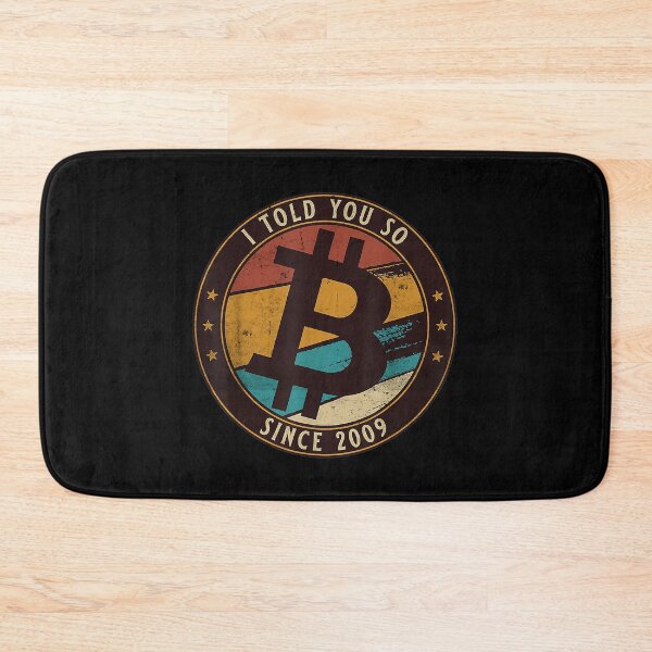 Item preview, Funny Cryptocurrency bitcoin gifts | Bitcoin I told you so designed and sold by ETIndustries.