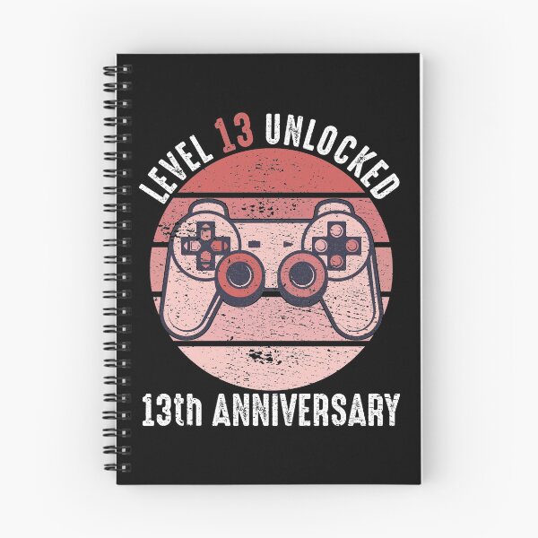 Item preview, Level 13 Unlocked 13th Anniversary designed and sold by RandomStuffShop.
