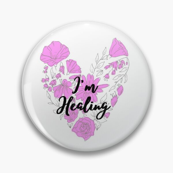 Item preview, Im Healing Floral Heart designed and sold by Danielle Slade.