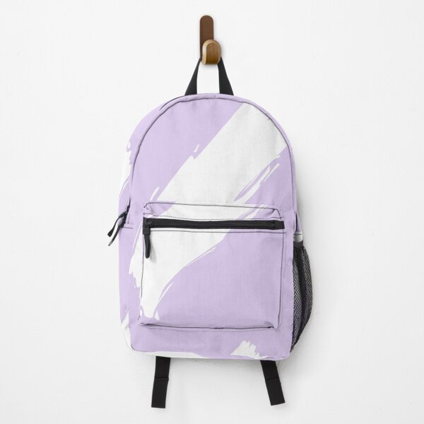 Item preview, pastel purple white lines pattern designed and sold by NelBo.