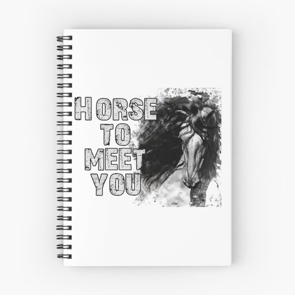 Item preview, Horse to Meet You, Horse Lover,  designed and sold by oussimakh.