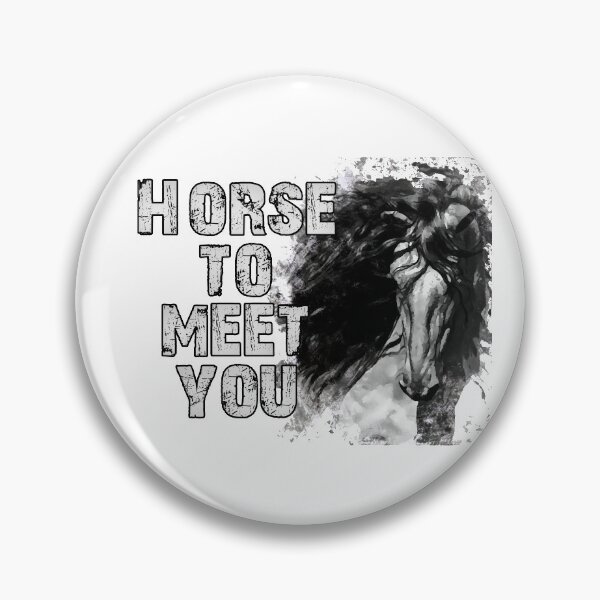 Item preview, Horse to Meet You, Horse Lover,  designed and sold by oussimakh.