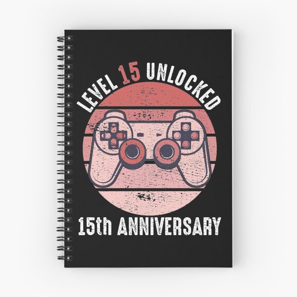 Item preview, Level 15 Unlocked 15th Anniversary designed and sold by RandomStuffShop.