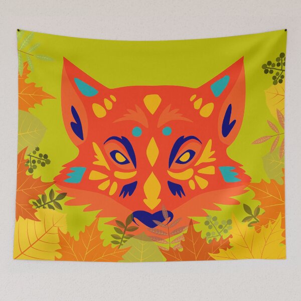 Item preview, Detailed Vibrant Fox Animal Head designed and sold by 1ALPHA.