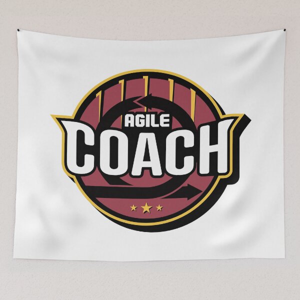 Item preview, Agile Coach designed and sold by Tech-e-Tees.