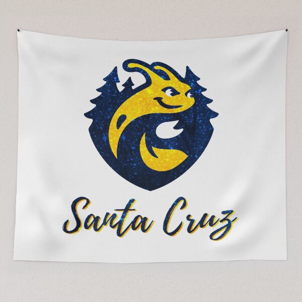 Item preview, Glitter University of California Santa Cruz (3) designed and sold by ConceptualClub.