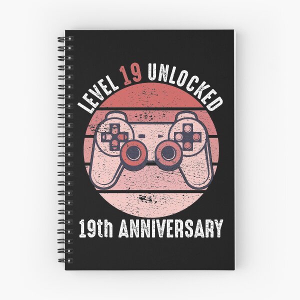 Item preview, Level 19 Unlocked 19th Anniversary designed and sold by RandomStuffShop.