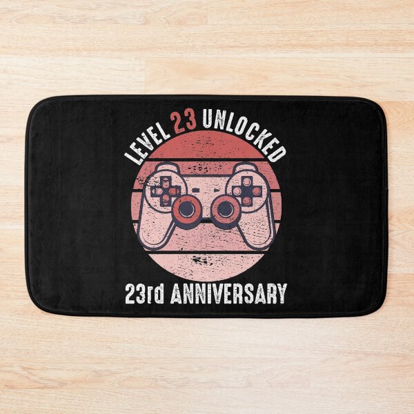 Item preview, Level 23 Unlocked 23rd Anniversary designed and sold by RandomStuffShop.