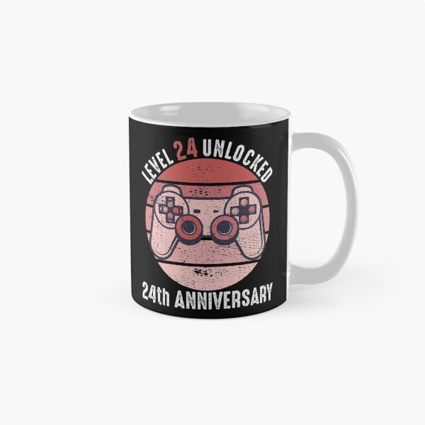Item preview, Level 24 Unlocked 24th Anniversary designed and sold by RandomStuffShop.