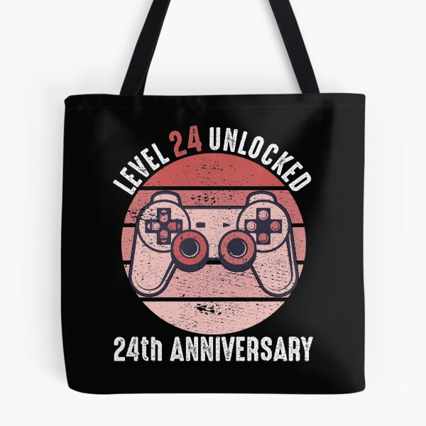 Item preview, Level 24 Unlocked 24th Anniversary designed and sold by RandomStuffShop.