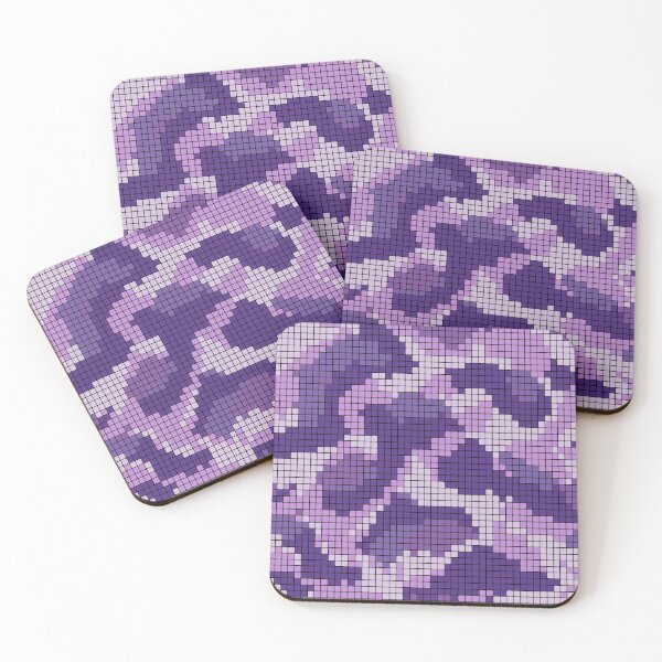 Item preview, pixel camo purple designed and sold by theZcreations.