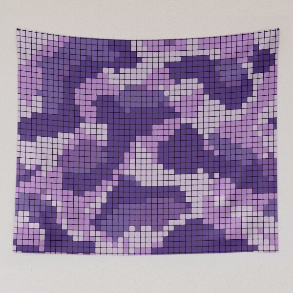 Item preview, pixel camo purple designed and sold by theZcreations.