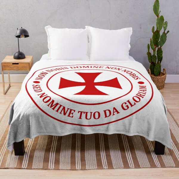 Item preview, Templar Badge With Motto designed and sold by NEGOZIO-IVLIVS.