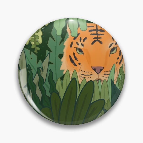 Item preview, Tiger in jungle designed and sold by Sunfishstudio.