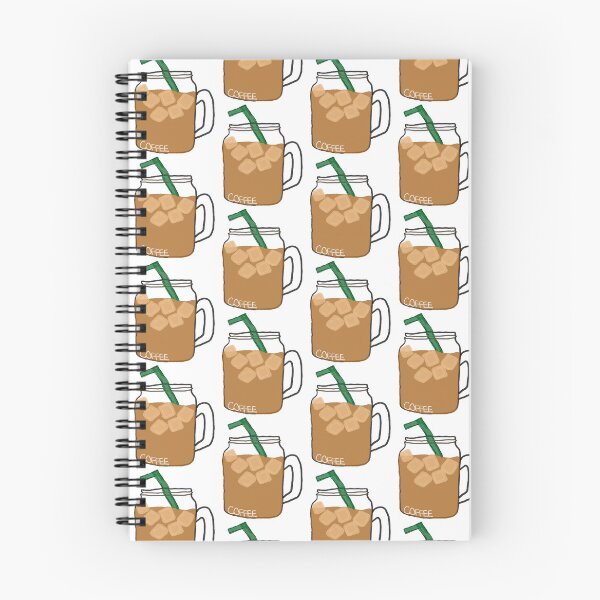 Item preview, Iced Coffee in Mason jar doodle designed and sold by kaitlyn-223e4.